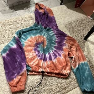 Forever 21 hoodie with adjustable waist